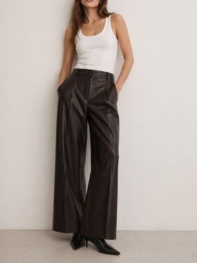 ba&sh Rami faux leather pants small/36